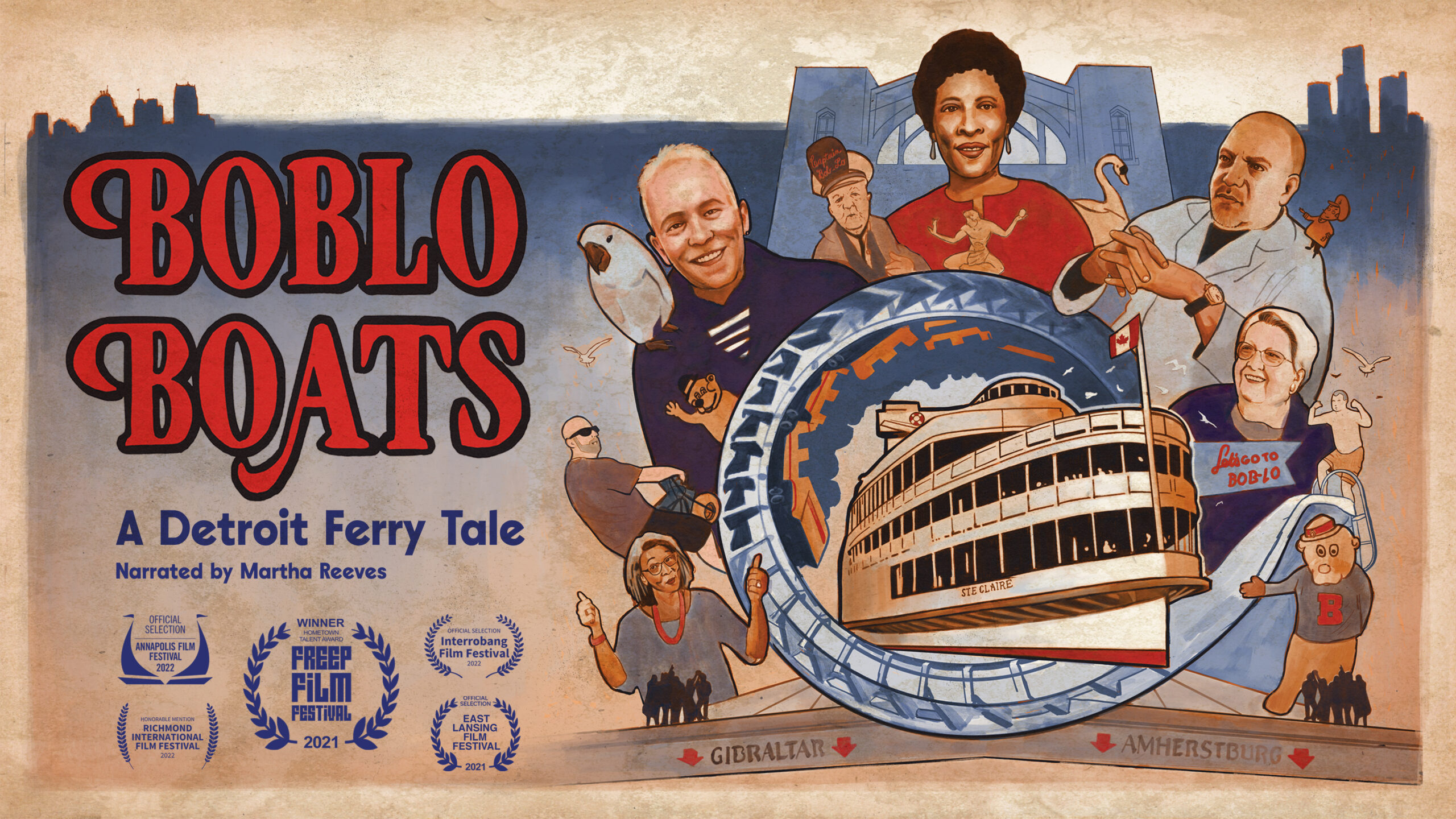Boblo Boats Horizontal poster_with laurels Boblo Boats Horizontal poster_with laurels