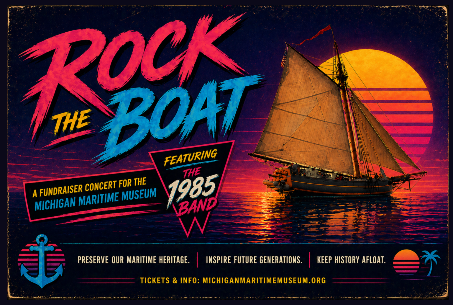 long skinny rock the boat